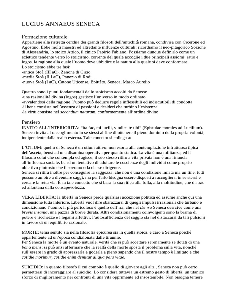 Seneca PDF | PDF