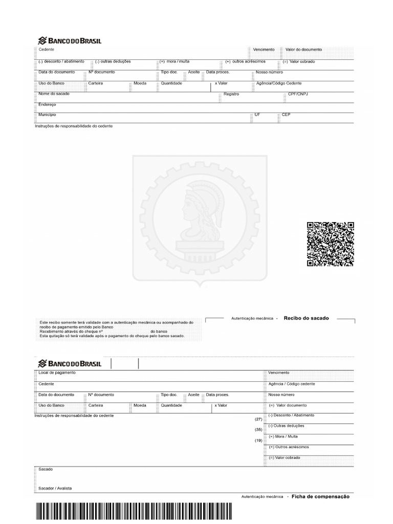 Boleto CREA-RJ Carlos Ribeiro 2025 | PDF