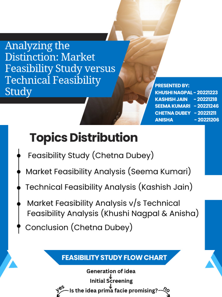 Market vs Technical Feasibility Study | PDF | Feasibility Study ...