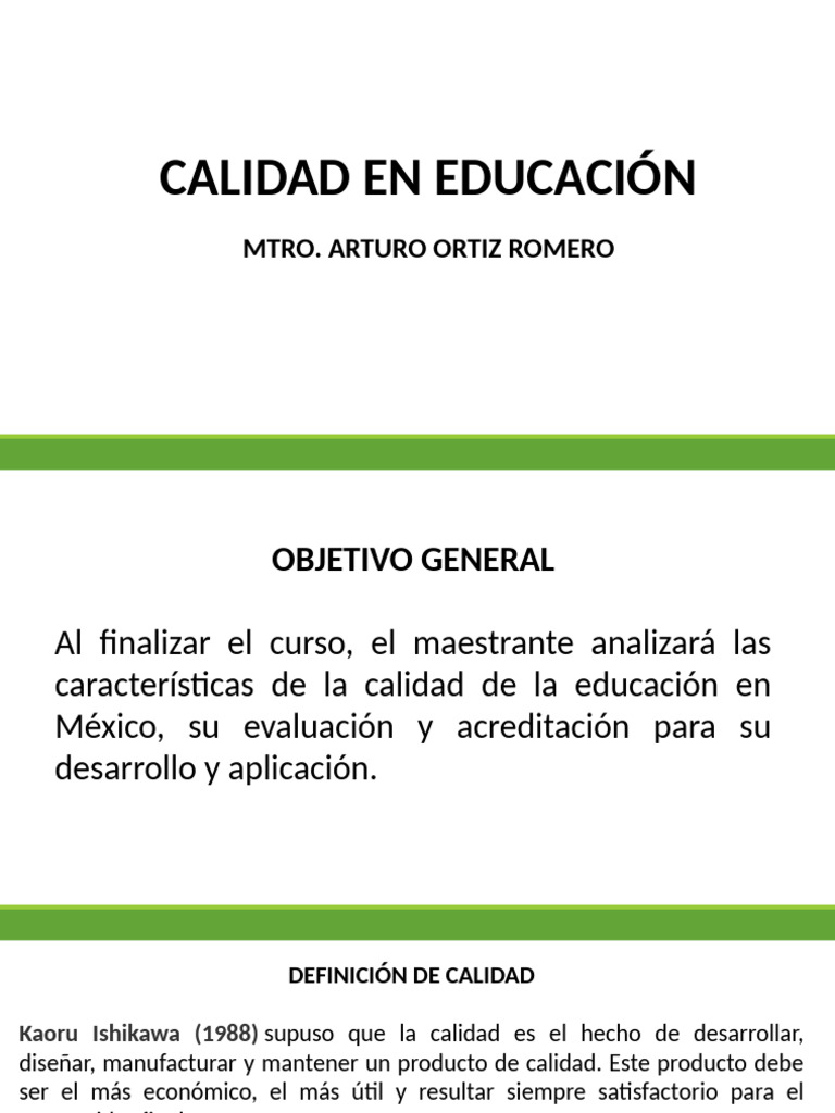 Calidad de la Educación Superior en México | PDF | Institución | México
