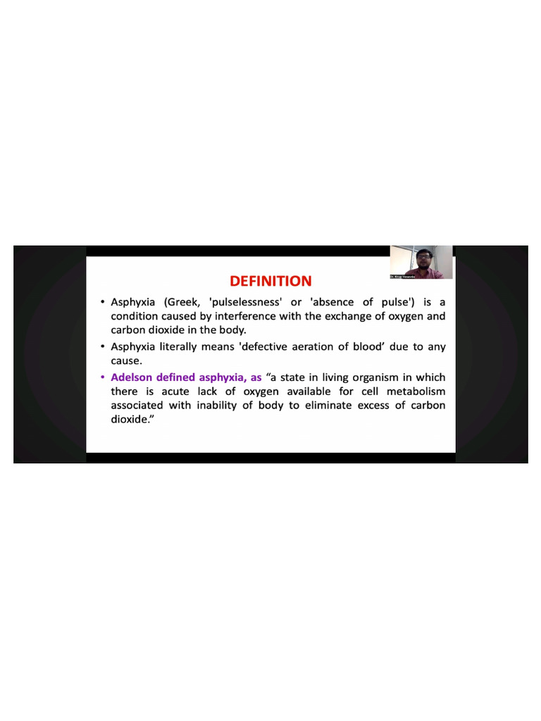 Asphyxia | PDF
