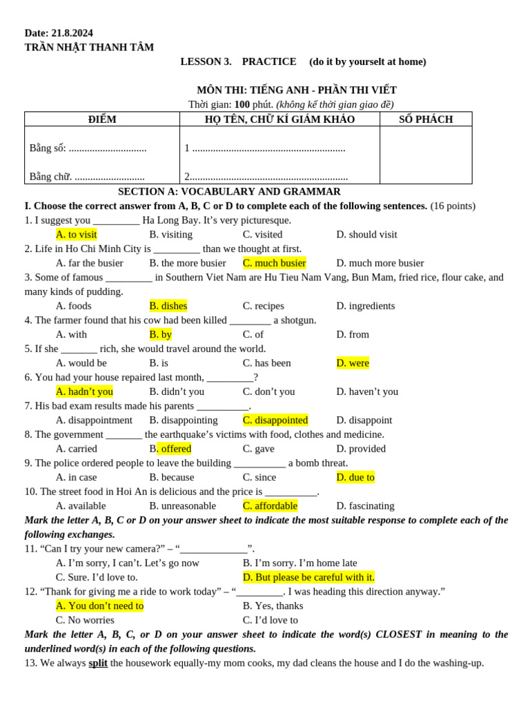 E8 Good Student. Lesson 3 | PDF | James Cook