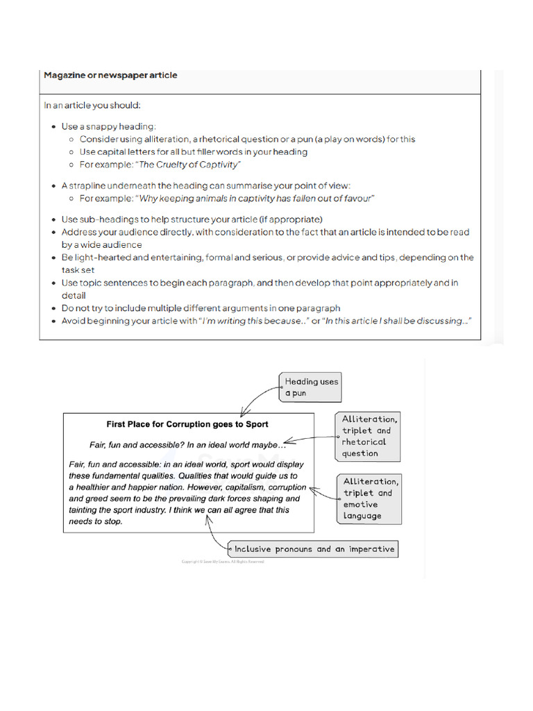 Article Writing Rev | PDF