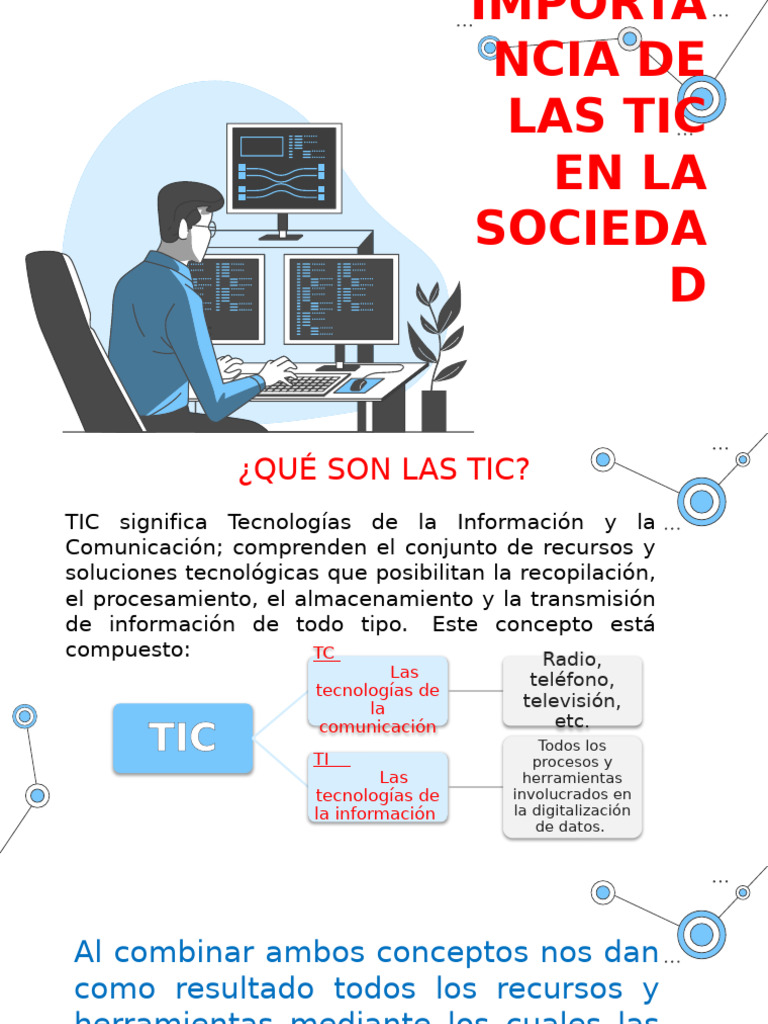Las Tic | PDF | Tecnología de información y comunicaciones | Internet