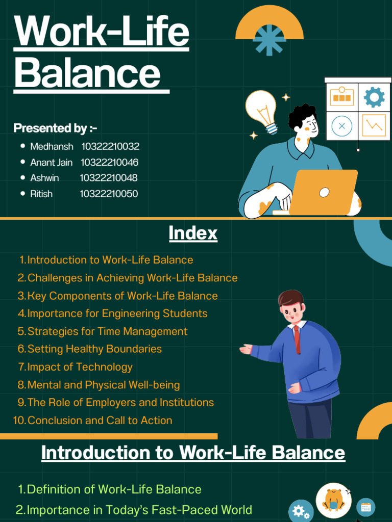 Strategies for Work-Life Balance | PDF | Relaxation (Psychology) | Time ...
