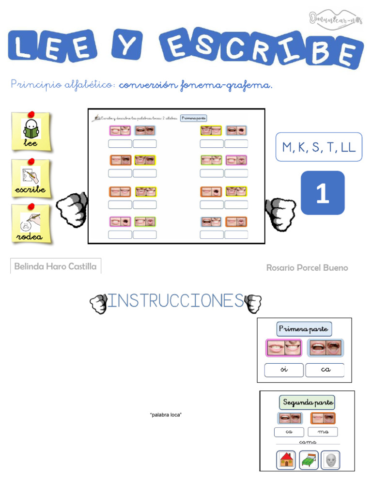 Lee y Escribe - MKSTLL | PDF | Ortografía | Escritura