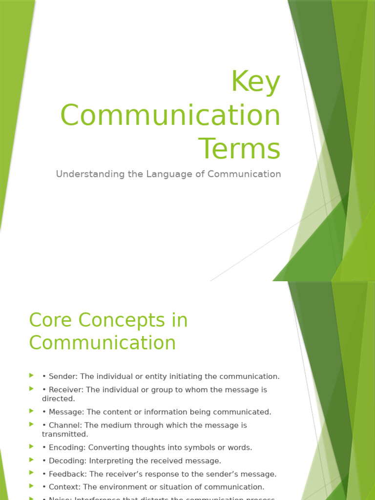 Communication Basics for Learners | PDF | Communication | Human ...