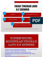 Kebaikan Dan Keburukan Model Modifikasi Tingkah Laku Skinner