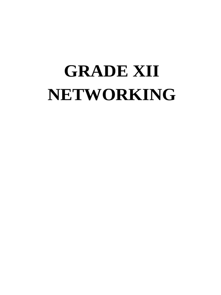 Understanding Computer Networking Basics | PDF | Network Topology ...
