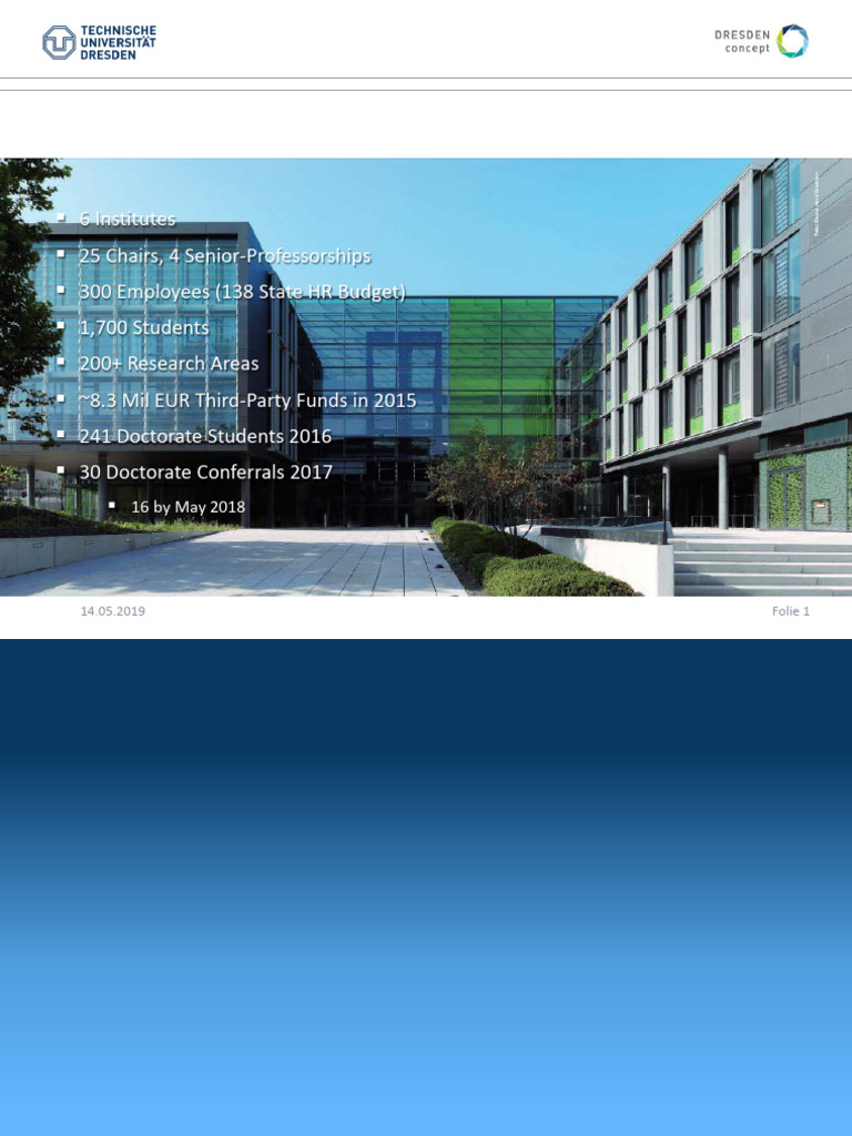 TU Dresden Master's Programs Overview | PDF | Matrix (Mathematics ...