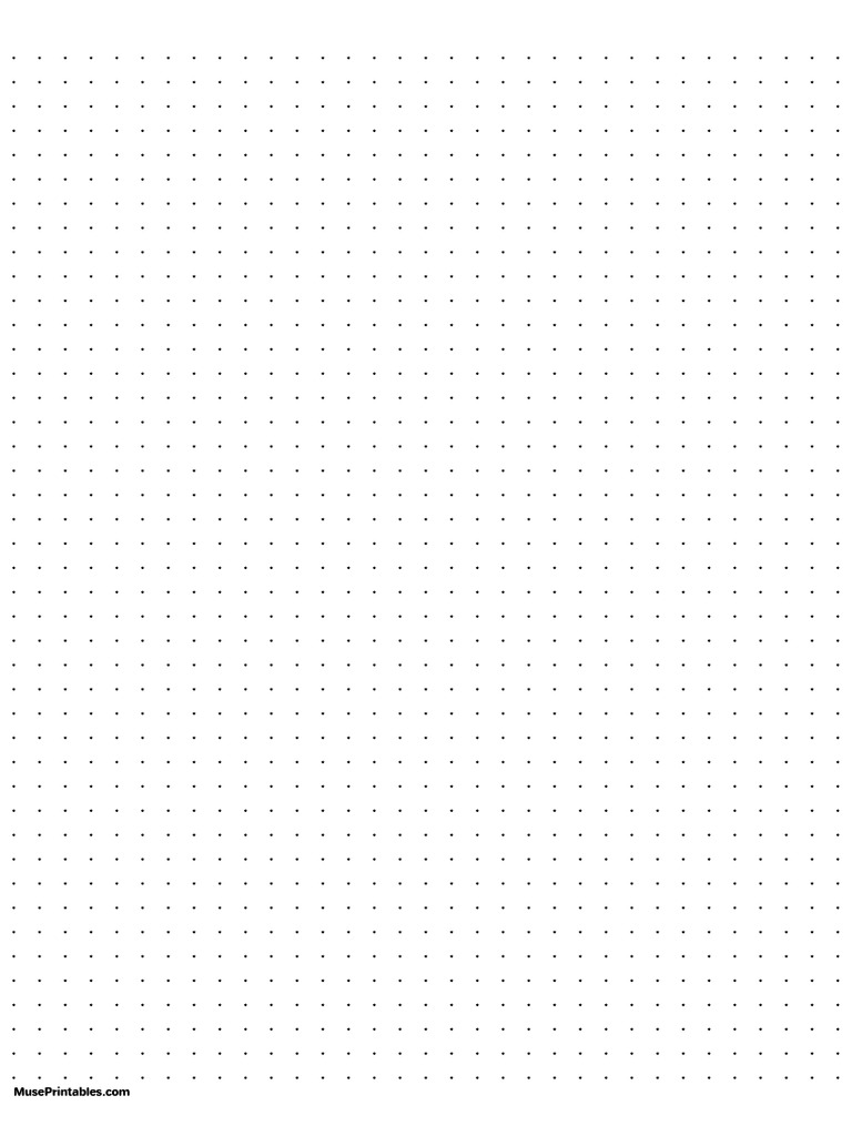 1 4 Inch Dot Grid Paper A4 Watermarked | PDF
