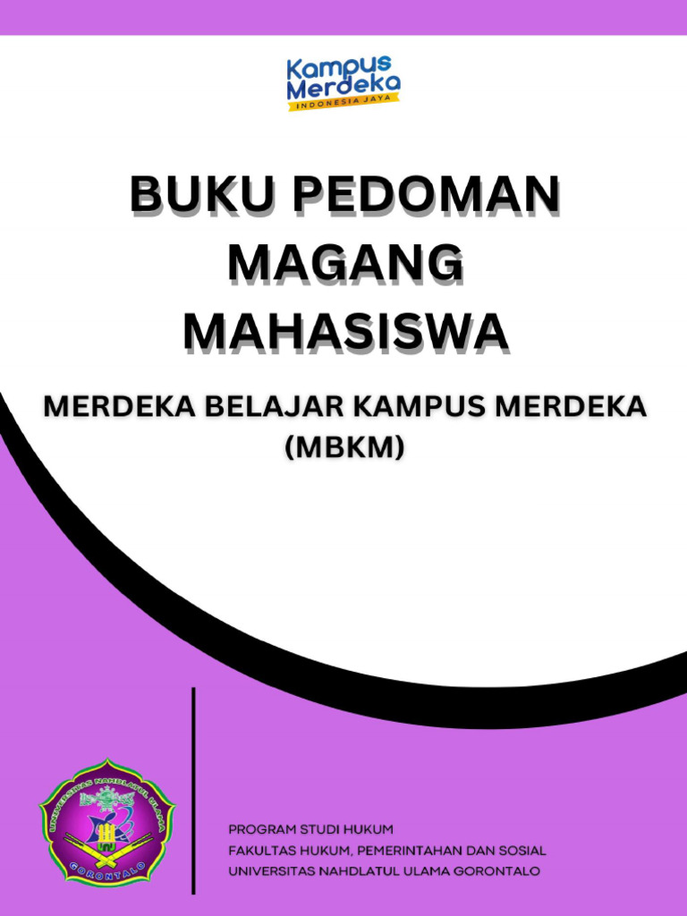 Pedoman Magang Hukum UNUG 2023 | PDF