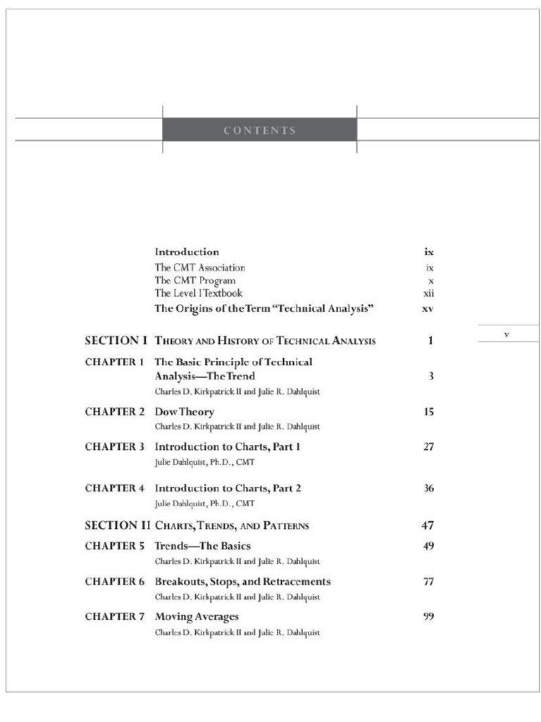 CMT Curriculum 1 | PDF