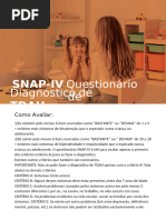 Escala - Snap IV (Tdah e Tod) | PDF | Transtorno de déficit de atenção ...