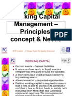 Working-Capital-Management - Principles and Concepts
