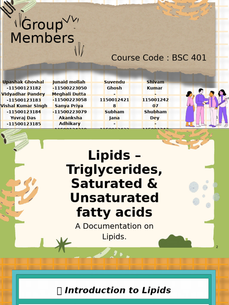 Understanding Lipids and Triglycerides | PDF | Fat | Fatty Acid