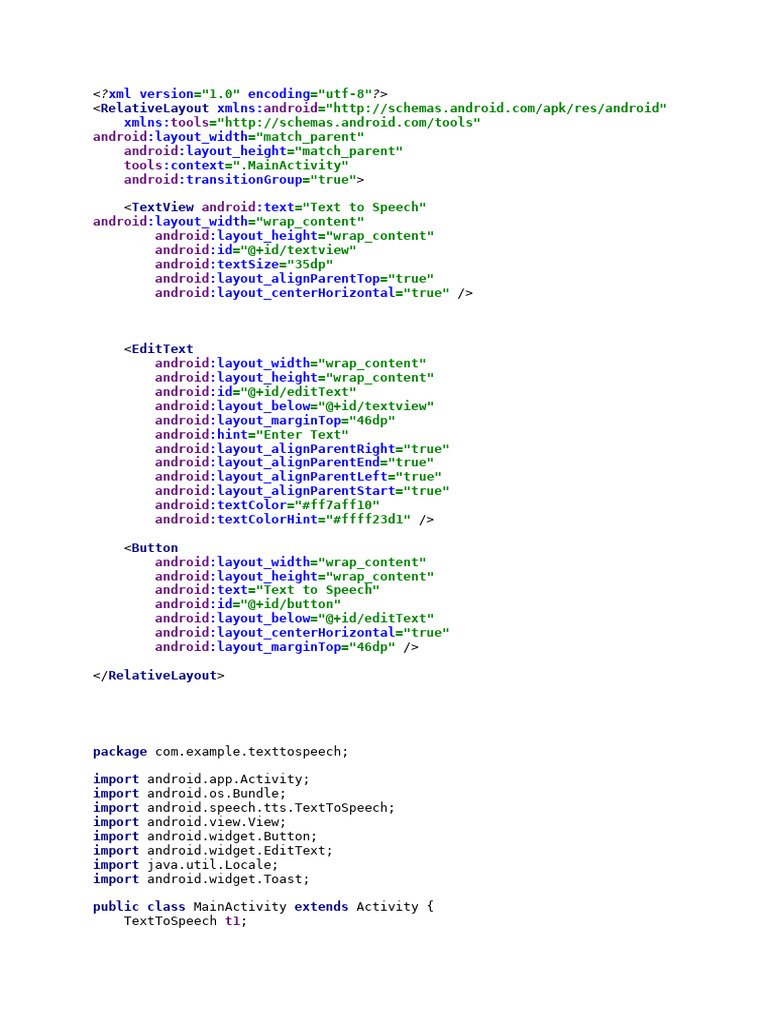 Text to Speech | PDF | Mobile Software | Operating System Families
