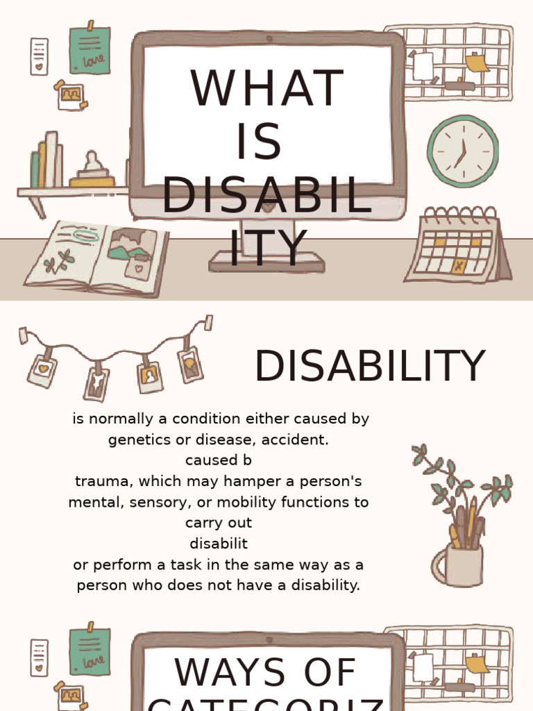 Understanding Disability Types and Laws | PDF | Disability ...