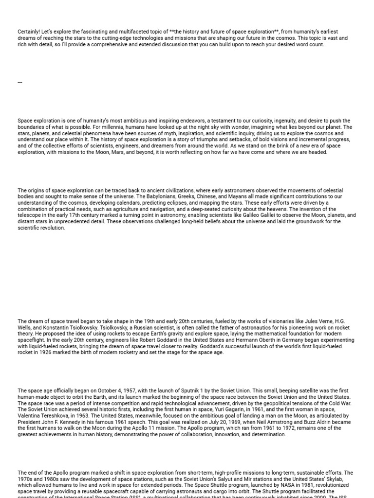 TS0QzMt1lL | PDF | Human Spaceflight | Nasa