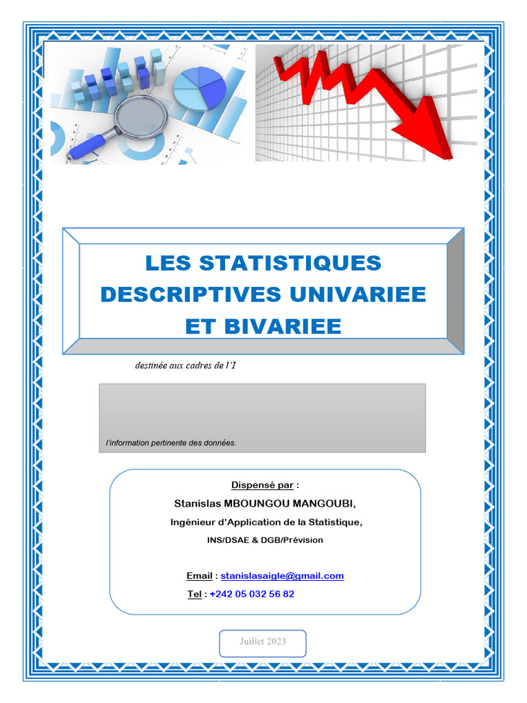 Analyse Descriptive des Données Statistiques | PDF | Statistiques ...