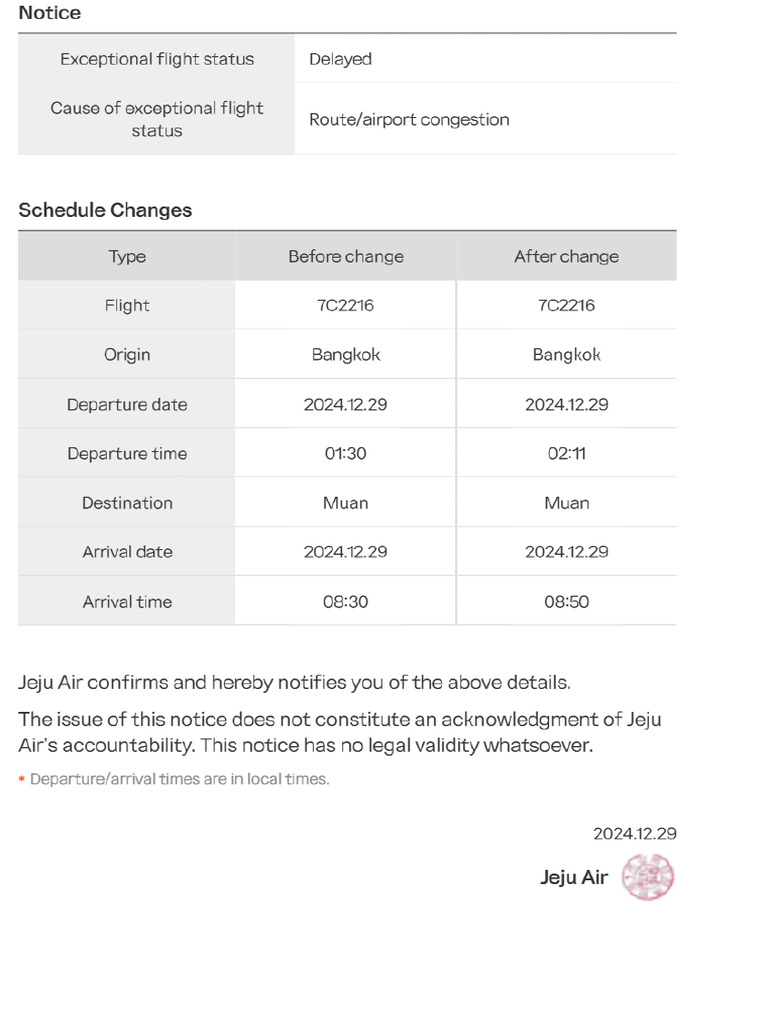 Jeju Air 2216 PDF | PDF