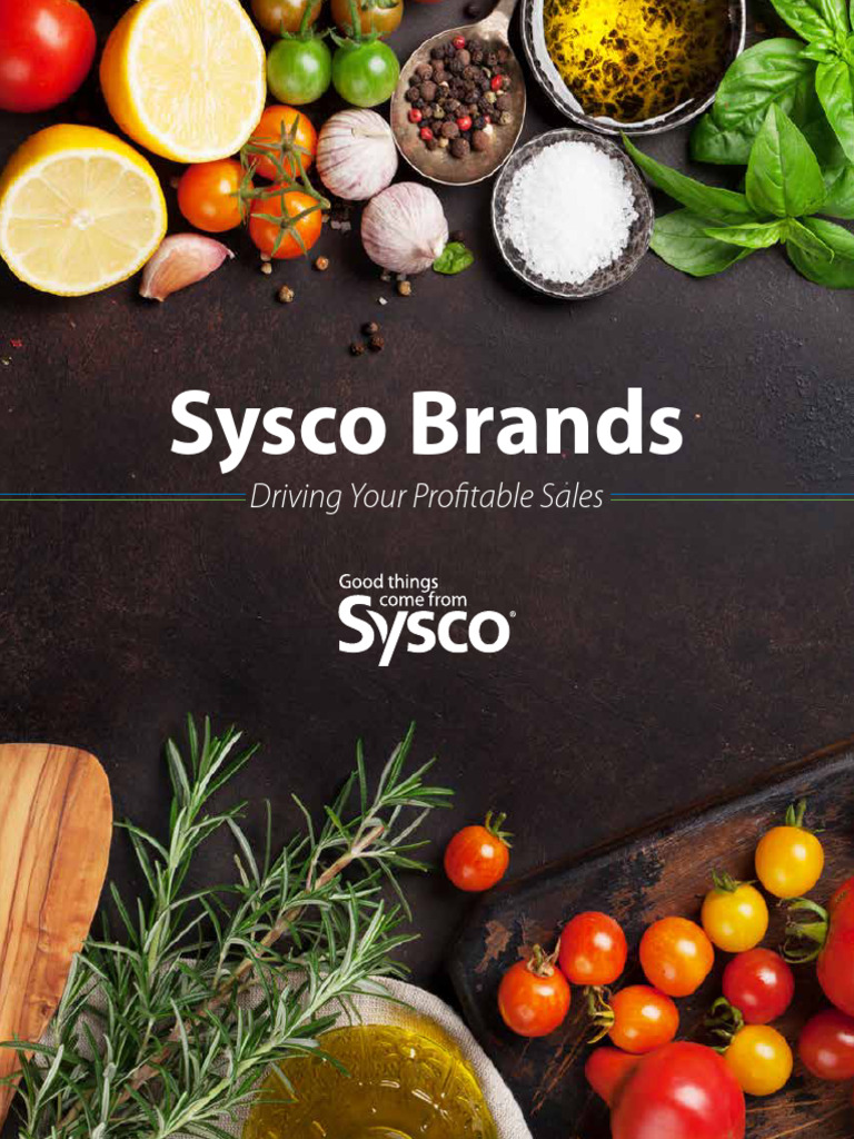Sysco Brands Overview and Offerings | PDF | Steak | Beef