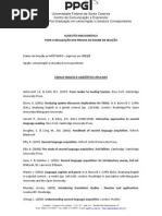 Bibliografia - para .Prova 2