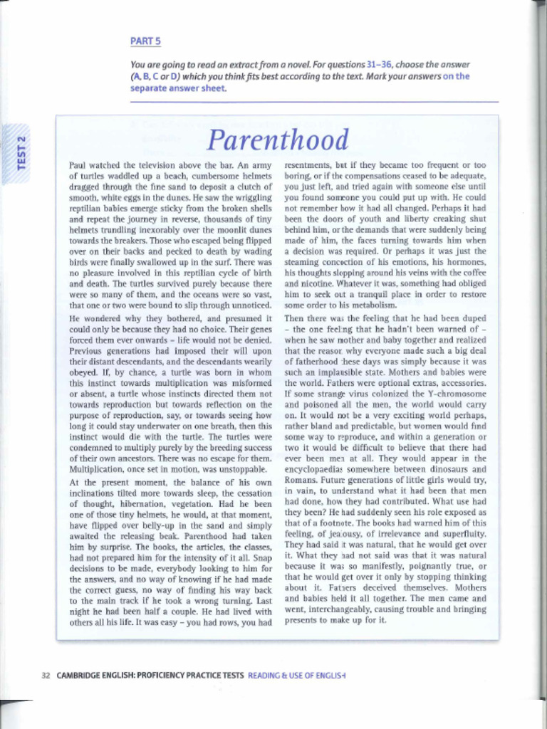 Pf-Reading Part | PDF