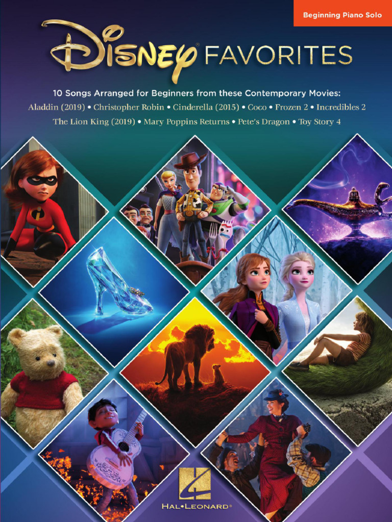 Disney Songs and Lyrics Collection | PDF | Walt Disney Animation Studios