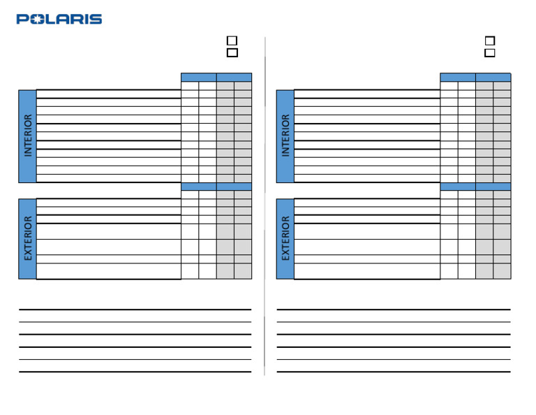 Checklist de Auditoría de Rampas | PDF | Vehículos