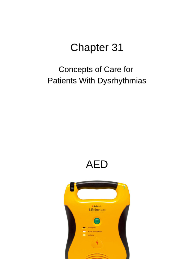 Care for Dysrhythmia Patients | PDF | Electrocardiography | Heart