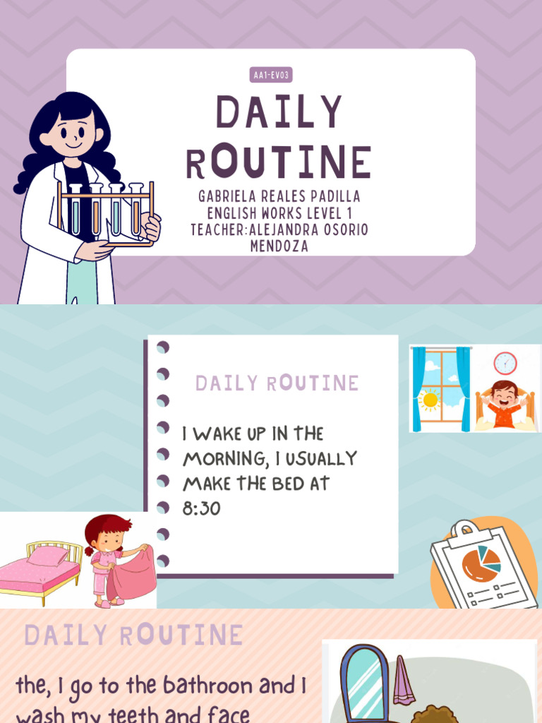 My Daily Routine Overview | PDF