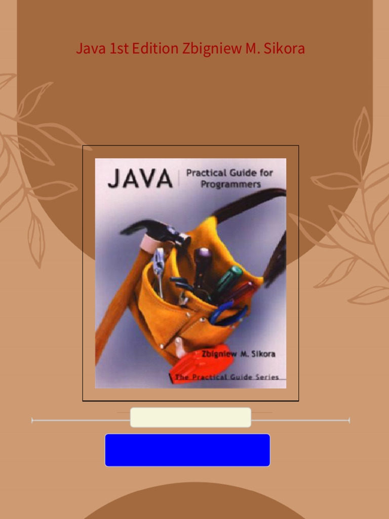 Download Full Java 1st Edition Zbigniew M. Sikora PDF All Chapters ...