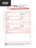 Análisis de Resultados del Test ITPA | PDF