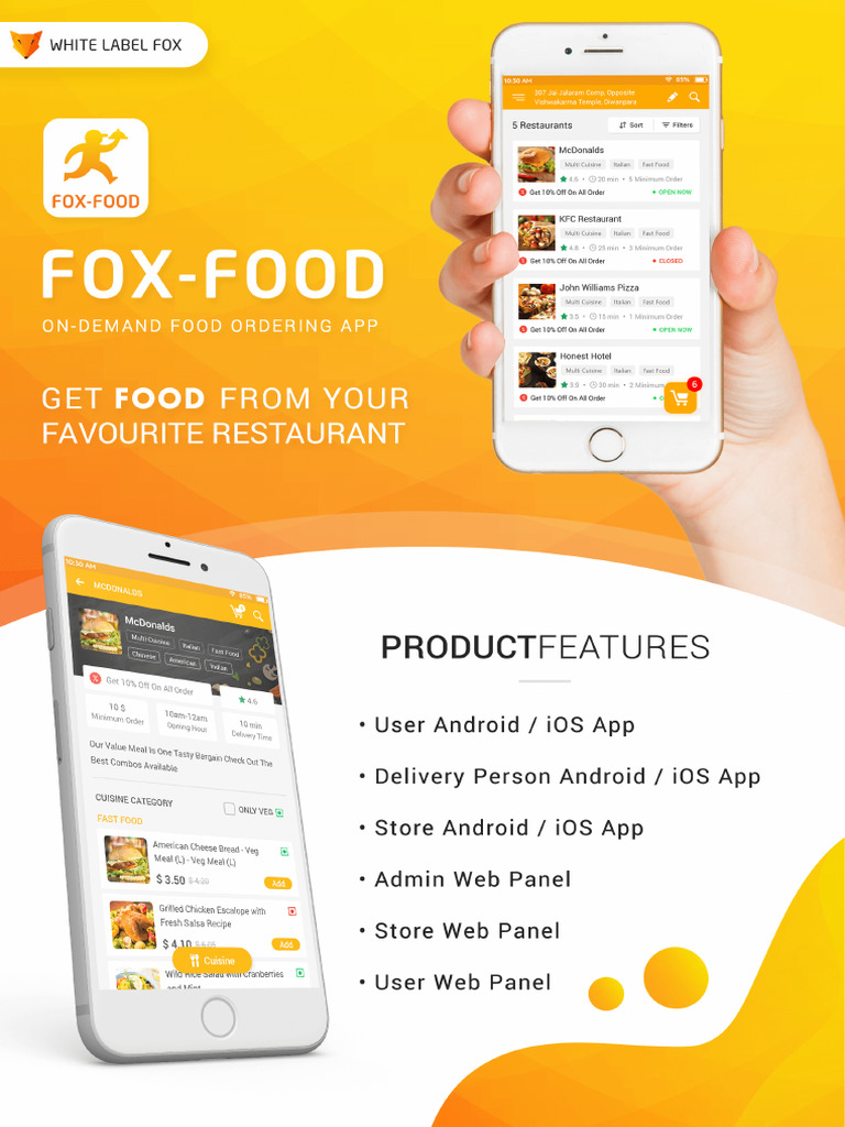 Fox Food On Demand Food Delivery Service v4.4 | PDF | World Wide Web ...