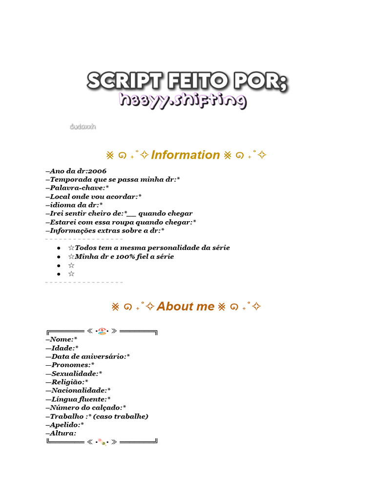 Script H2o | PDF