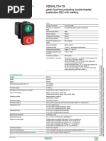 XB5AS542N Emergency Push Button Datasheet | PDF | Electrical ...