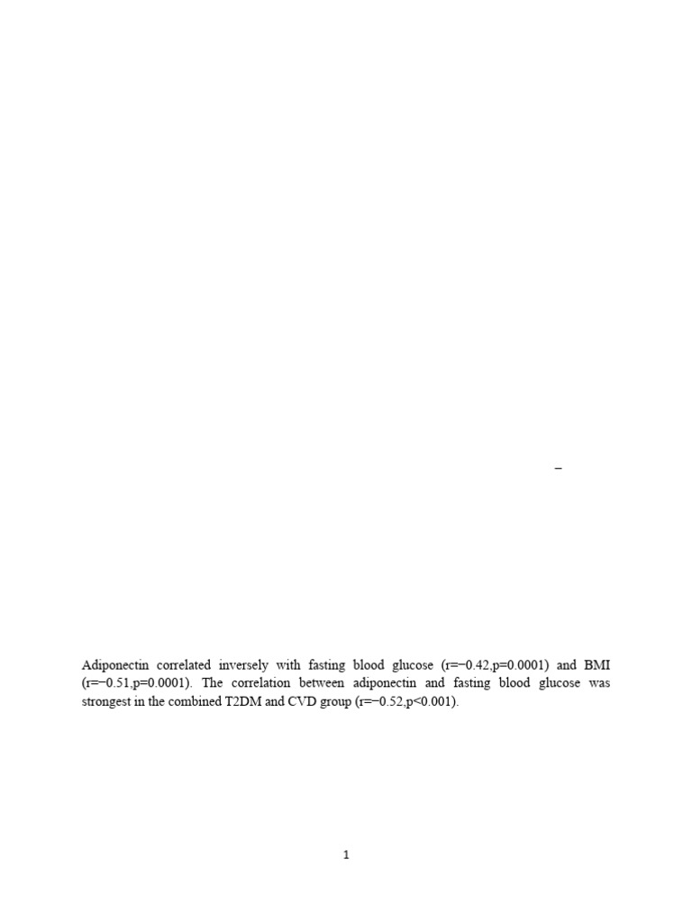 Adiponectin and Glucose Metabolism in Diabetic and Cardiovascular ...