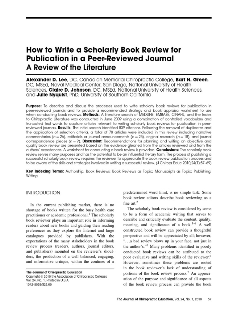 how-to-write-a-scholarly-book-review-for-publication-in-a-peer-reviewed