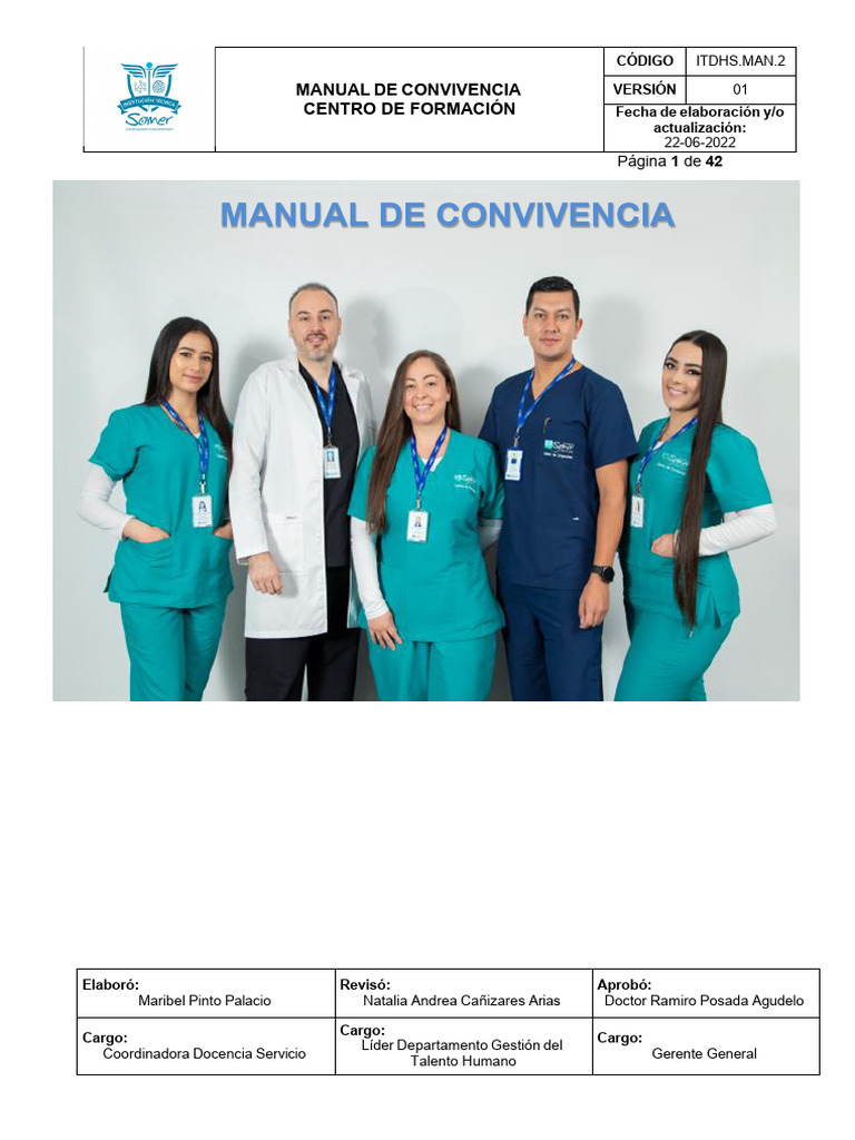 Manual de Convivencia Escolar 2022 | PDF | Violencia | Abuso infantil