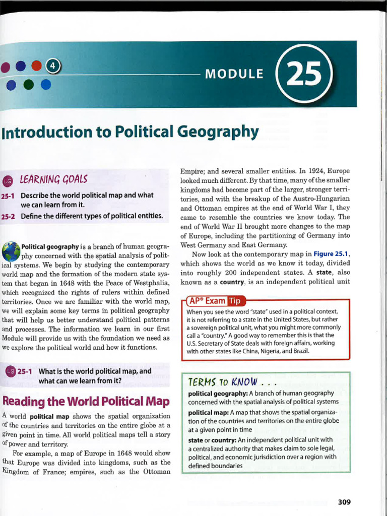 Political+geography+1+Reading | PDF