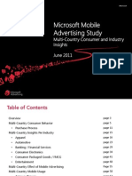 2011 Microsoft Multi Country MoAd Insights Study