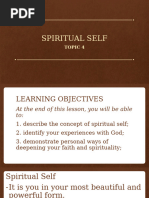 Understanding the Spiritual Self | PDF | Self | Spirituality