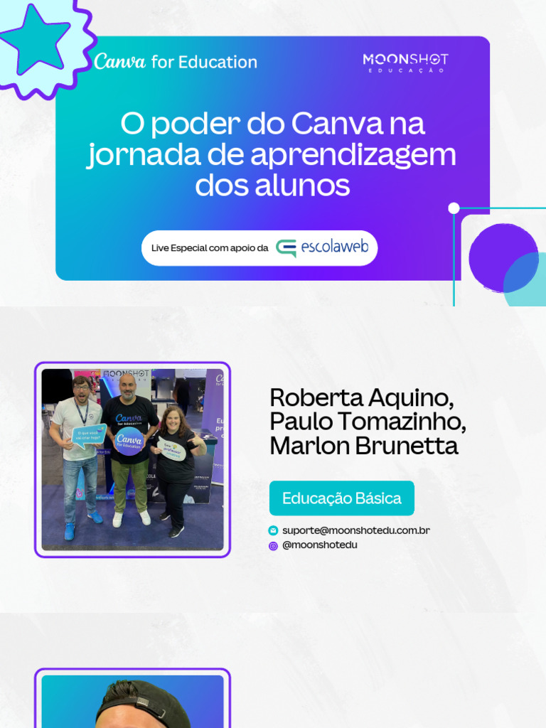 O Poder Do Canva Na Jornada de Aprendizagem Dos Alunos | PDF | Podcast ...