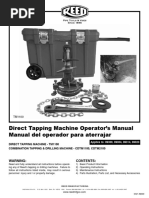 Tapping Machine TDW-Catalog | PDF | Valve | Drilling