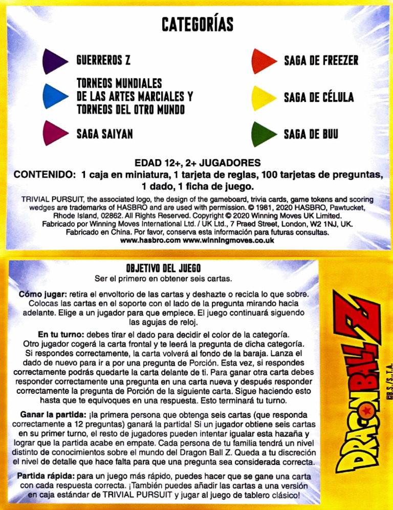 WINNING MOVES - TRIVIAL PURSUIT SCIENCE ET VIE - Jeu de société - J