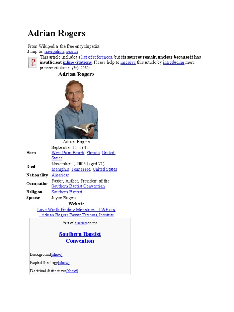adrian rogers sermon search
