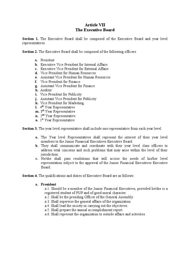 Article VII PDF Vice President Of The United States Vice President