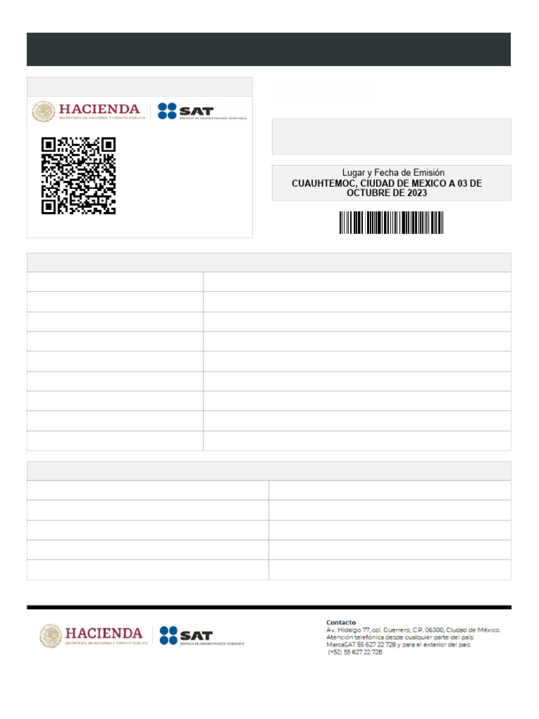 Audp801010mdfgzl07 RFC | PDF | Gobierno