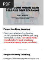 A033 Contoh MODUL AJAR Deep Learning Maret 2025 | PDF